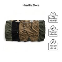 Quần short kaki nam túi hộp Bigsize ABERCROMBIE xuất dư chính phẩm VNXK size 80Kg-100Kg [QSKBS.ABER]