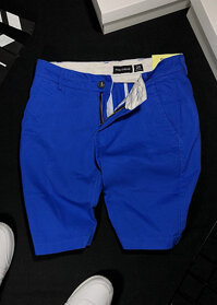 quan short kaki pull&bear mau xanh bich QS_54