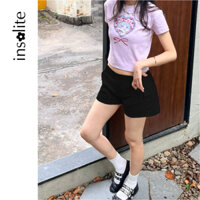 Quần Short Kaki Túi Hộp Dáng Ngắn INSOLITE