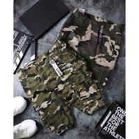 Quần short kaki túi hộp lính, quần short giá rẻ