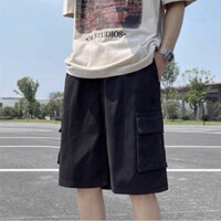 Quần Short kaki túi hộp Unisex (Hàng chuẩn nét)