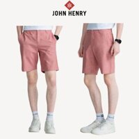 Quần Short Khaki Nam John Henry, phong cách trẻ trung, năng động thoải mái, độ dài ngang gối - SP24SS10C