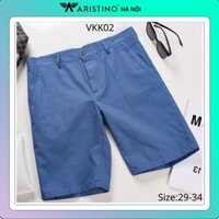 Quần short khaki nam made in Việt Nam cotton mềm mát - VKK02