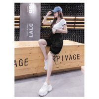 Quần short lửng chất liệu gió thoáng mát túi hộp 2 bên dành cho nữ