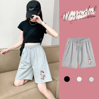 Quần Short Mickey Gấu NY Nhiều Màu Form Unisex Hotrend Nam Nữ In Hình - QS03