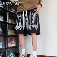 Quần Short Mùa Hè Thẳng Rời Mỹ Quần Mỏng Thường Ngày