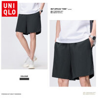 Quần short nam 8 màu trơn thời trang Uniqlo, quần crop đa năng mùa hè, quần thường ngày