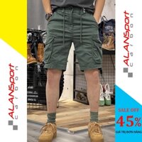 Quần short nam Cao cấp - Quần đùi nam ống rộng, dáng suông, túi hộp, chất vải kaki dày dặn, thoáng khí [SHORT 6 TÚI]