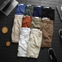 Quần short nam chất linen đũi xuất dư form quần slim fit trẻ trung , quần đùi nam - 3bros quần áo xuất khẩu