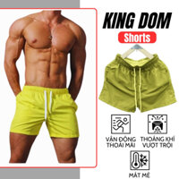 Quần Short Nam Chất Vải Gotex Mềm Mại, Quần Thể Thao Nam Có Túi Phong Cách Trẻ Trung Năng Động Kingdom Shorts