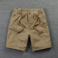 Quần Short Nam Cotton Quần Short Dạo Phố Quần Rời Khu Phố Thể Thao Chạy Giặt Quần Năm Điểm KK28