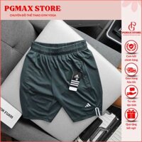 Quần Short Nam DAS Lưng Cuộn Form Chuẩn Thể Thao, Chất Thun Poly Loại 1 Chính Phẩm, Co Giãn 4 Chiều