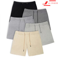 Quần Short Nam J FASHION Kaki Màu Trơn Chất Liệu Kaki Nhung Cao Cấp