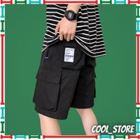 Quần short nam kaki túi hộp mùa hè năm 2021 phong cách mới quần đùi nam hàn quốc - quần short Cool Store