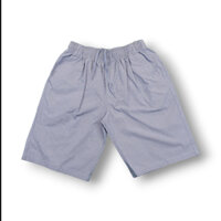 Quần short nam LAHI thể thao thời trang cực hot -Xám caro nhí - Chất vải kaki lụa mát mẻ thoải mái LA025