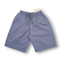 Quần short nam LAHI thể thao thời trang cực hot -Xanh caro nhí - Chất vải kaki lụa mát mẻ thoải mái LA026