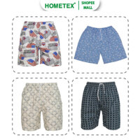 Quần short nam lưng thun size lớn Hometex