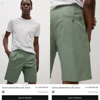 Quần short nam Mango | Hàng hiệu vợt sale