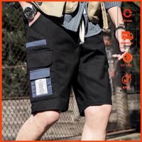 Quần Short Nam Nữ Ống Rộng YOORA Kaki Đùi Lửng Túi Hộp Thể Thao Unisex Hàn Quốc Rẻ Đẹp QN02