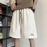 Quần Short Nam Nữ Unisex Form Rộng Cạp Chun Dây Rút Chất Thun Cotton Mềm Dày Dặn Thoáng Mát