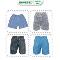 Quần short nam phối lưng thun Hometex