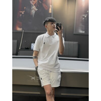 Quần Short Nam Ralp Laurent Vải Nỉ Chân Cua Hoạ Tiết Ngựa Quần Đùi Nam Lửng Ống Rộng Form Ngắn Trên Gối Thể Thao