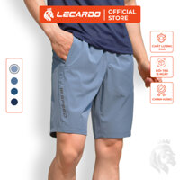 Quần Short Nam Running Cao Cấp Lecardo, Quần Đùi Nam Túi Có Khóa Vải Gió Thể Thao, Thiết Kế Trẻ Trung LSR12