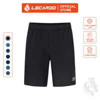 Quần Short Nam Running Slim Fit Cao Cấp Lecardo, Quần Đùi Nam Túi Có Khóa Vải Gió Thể Thao LSR10