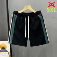 Quần short nam sọc chắp vá cao cấp