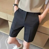 Quần Short Nam Tây Âu Cao Cấp SNOWFLAKE Co Giãn Nhẹ Không Nhăn Không Xù Không Phai Màu Sang Trọng