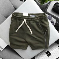 Quần Short Nam ZR thiết kế khóa séc zip độc đáo thời trang dạo phố hàng VN xuất khẩu chuẩn đẹp - VNXK