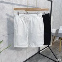 Quần short ngố kaki nam Trơn 1950 - Đen,L