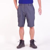 QUẦN SHORT NHANH KHÔ - MÃ K134 - MÀU GHI (XXL, GHI)