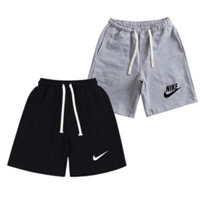 Quần Short Nike unisex nam nữ chất cotton 100% cao cấp,Quần lửng phong cách,mặc thoáng mát, co dãn 4 chiều Happy Studio