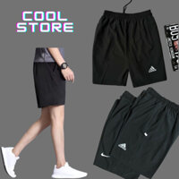 Quần short NIKE X ADIDAS đùi thể thao nam chất xi gió co giãn 4 chiều cao cấp , chất xịn mịn siêu thoải mái COOL M72