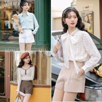 Quần Short Nữ Cạp Cao 2 Lớp Tôn Dáng - Hàng Quảng Châu