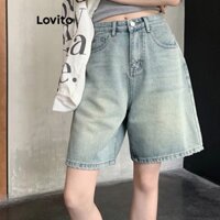 Quần short nữ jean cạp cao denim, quần ngố bò form dáng unisex cả nam nữ đều mặc siêu xinh N50