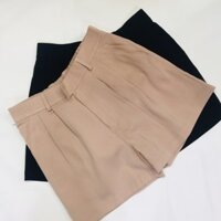 Quần Short Nữ Phối Lưng Thun Nhiều Size Trẻ Trung Xinh Đẹp  Mã QSV001 -  KEM - 2XL