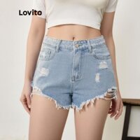 Quần Short Nữ , Quần Đùi Jeans Nữ Rách Tua Rua Sexy Jean Bò Tôn Dáng L12
