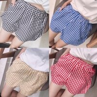 Quần short nữ quần đùi nữ Hàn Quốc  mặc nhà ⚡GIÁ HUỶ DIỆT⚡CHẤT COTTON xịn xò - lưng thun co giãn - có túi 2 bên tiện lợi
