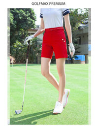 Quần short nữ - T190 - Màu đỏ - XXL