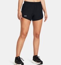 Quần Short Nữ Under Armour Nam Chính Hãng - UA Fly-By 3 - Màu Đen | JapanSport 1382438-001