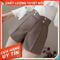 Quần short nữ vải tuyết mưa mát mè thoải mái. phong cách hẹn hò dạo phố. xr09