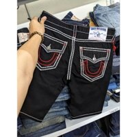 quẫn short ông địa cực chất màu đen chỉ nổi