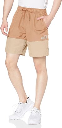Quần Short Puma Nam Chính Hãng - ESS+ Woven - Dusty Tan | JapanSport 674928-89