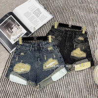 Quần short Quần đùi jeans denim bò rách lộ túi thò MPB BOUTIQUE QS0009 QCCC QCL1