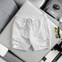 Quần Short Rách đục lỗ Cá Tính Hàng Độc Đáo Nhà Em