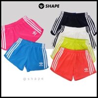Quần short tập gym boxing A gió kẻ sọc cho nữ [S073]