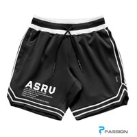 Quần short tập gym nam ASRV Z201 (Đen)
