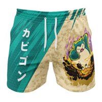 Quần short tập Gym Pokemon Snorlax Attack